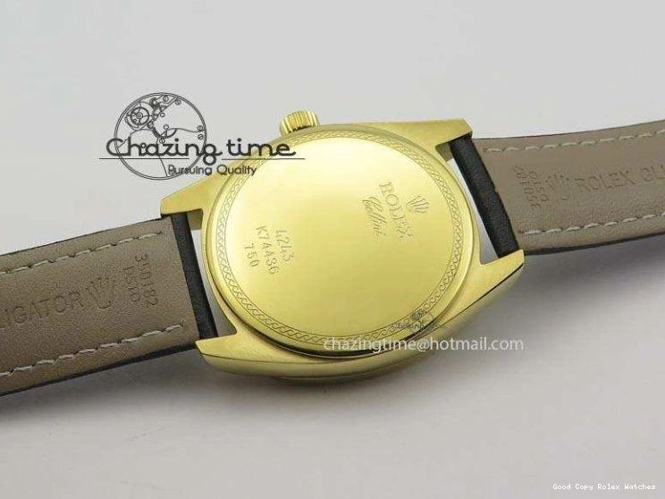 AAA Replica Watches YG On 3879 Numeral Black Leather Cellini Dial A Date Strap Black NewStyle Markers 0101